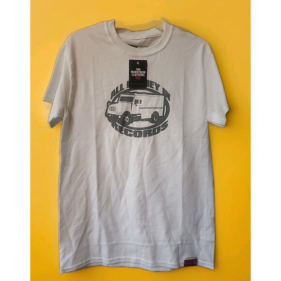 NWT The Marathon Clothing All Money In Records Small B7 Excellent New Crenshaw - Picture 1 of 7